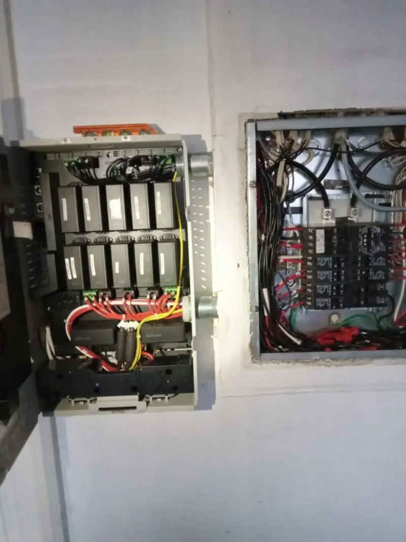 Electrical panel upgrade completed for Security Camera Wiring in Sault Ste. Marie